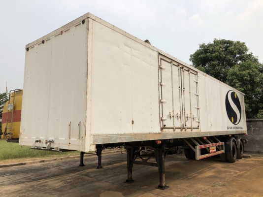 ขายเทลเลอร์ STL ( 2 เพลา ) ปี49  ตู้บรรทุก
