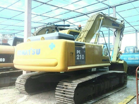 รถขุด โคมัตสุ pc210LC-6 ใบแทรค 70 รถนอกไม่เคยใช้ในไทย