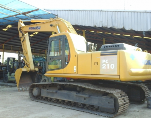 รถขุด โคมัตสุ pc210LC-6 ใบแทรค 70 รถนอกไม่เคยใช้ในไทย