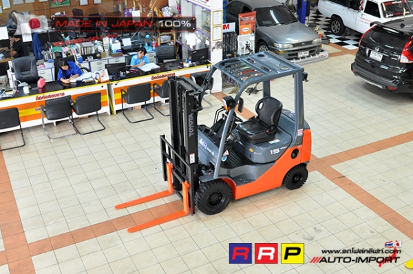 ขายรถโฟล์คลิฟท์มือสอง TOYOTA รุ่น 8FD15-13007 นำเข้าจากประเทศญี่ปุ่น 100\% ไม่เคยใช้งานในไทย ขายรถโฟล์คลิฟท์มือสอง TOYOTA รุ่น 8FD15-13007 นำเข้าจากประเทศญี่ปุ่น 100\% ไม่เคยใช้งานในไทย