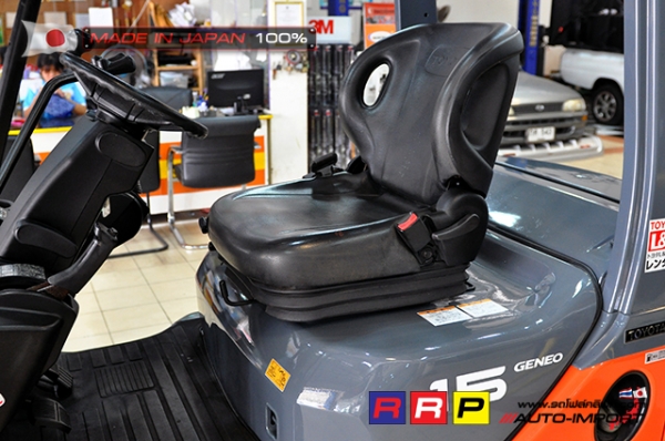 ขายรถโฟล์คลิฟท์มือสอง TOYOTA รุ่น 8FD15-13007 นำเข้าจากประเทศญี่ปุ่น 100\% ไม่เคยใช้งานในไทย ขายรถโฟล์คลิฟท์มือสอง TOYOTA รุ่น 8FD15-13007 นำเข้าจากประเทศญี่ปุ่น 100\% ไม่เคยใช้งานในไทย