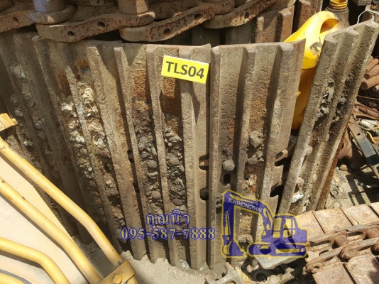 โซ่แทรคพร้อมใบ KOMATSU PC 200-5-6 ใบแทรคยาว80ซม