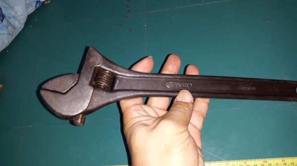ขายประแจเลื่อนGEDORE 12&quot; MADE IN GERMANY. งานเก่ามือสองสภาพดี