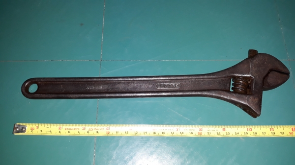ขายประแจเลื่อนGEDORE 12&quot; MADE IN GERMANY. งานเก่ามือสองสภาพดี