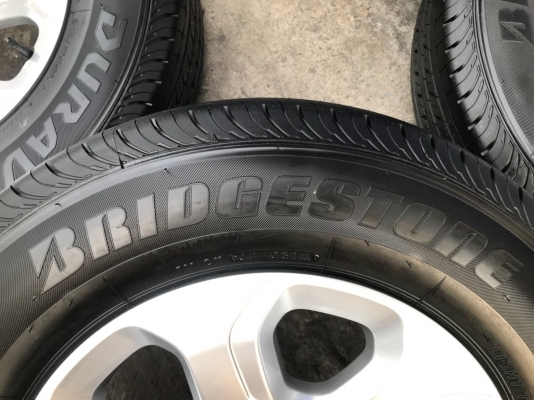 ล้อแม็กเชฟโรเลต พร้อมยาง 215-70-16 ปี18 ป้ายแดง