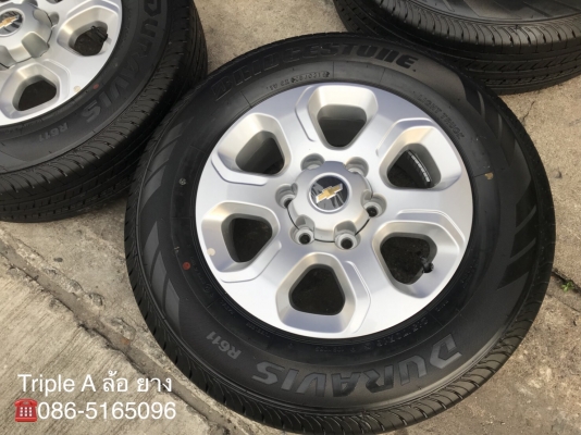 ล้อแม็กเชฟโรเลต พร้อมยาง 215-70-16 ปี18 ป้ายแดง
