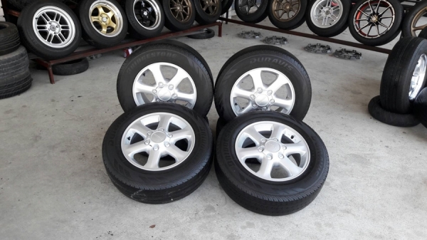 ล้อISUZU D-MAX  ขอบ16 ยาง215/65/16 ปี16  4 ล้อ