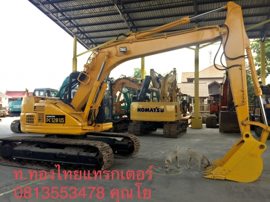 Komatsu PC128 รถเก่านอกไม่เคยใช้งานในไทย เครื่องแน่น พร้อมใบอินวอยซ์ สนใจติดต่อ0813553478(คุณโย)