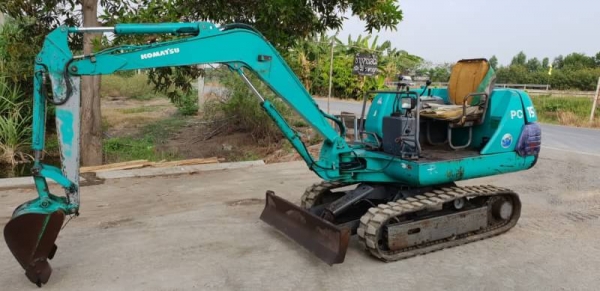 ขายด่วนรถแบคโฮKOMATSUโคมัสซูรุ่นยอดนิยมสวยๆPC15-7เครื่องโคมัสซู3D84เครื่องดีปั่มแรงรถนอกเพิ่งนำเข้ามาใหม่ยังไม่เคยใช้งานในเมืองไทยเลย