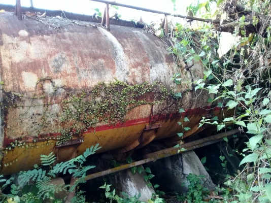 ขายแท๊งน้ำมันของเชลถอดจาก6ล้อยาง900