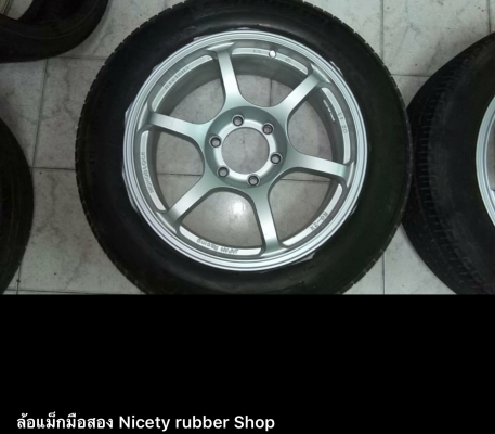 ขายล้อRg2ขอบ18กว้าง8ไม่ซ่อมไม่ดุ้งไม่ร้าว6รู139แถมยาง235/55/18ปี13 มีคู่เดียวขายคู่ละ 3800 สนใจ ID l ขายล้อRg2ขอบ18กว้าง8ไม่ซ่อมไม่ดุ้งไม่ร้าว6รู139แถมยาง235/55/18ปี13 มีคู่เดียวขายคู่ละ 3800 สนใจ ID l