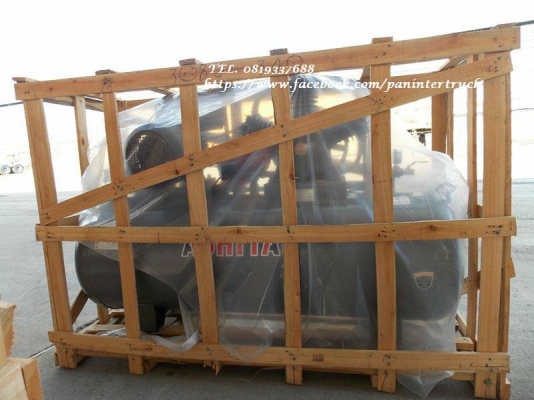 10บาร์ *งานนำเข้า สินค้าใหม่แกะกล่อง*เครื่องปั๊มลม ASHITA ขนาด300ลิตร ,3สูบ ,7.5HPแรง, 380V. (มอเตอร์3สาย/ไฟ3เฟส/โรงงาน) ยังไม่เคยใช้งาน ราคาเพียง 29,000 บาท