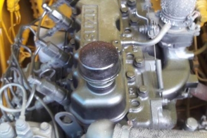 รถฟอร์คลิฟต์ มิตซู FG 45 ติดแก็ส รถฟอร์คลิฟต์ มิตซู FG 45 ติดแก็ส