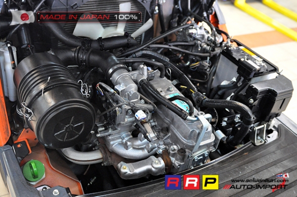 ขายรถโฟล์คลิฟท์มือสอง TOYOTA รุ่น 8FG15-33916 นำเข้าจากประเทศญี่ปุ่น 100\% ไม่เคยใช้งานในไทย