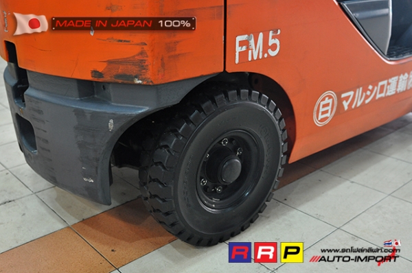 ขายรถโฟล์คลิฟท์มือสอง TOYOTA รุ่น 8FG15-33916 นำเข้าจากประเทศญี่ปุ่น 100\% ไม่เคยใช้งานในไทย