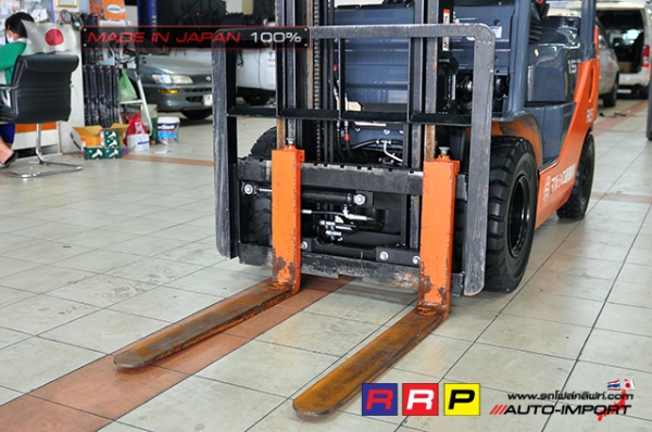 ขายรถโฟล์คลิฟท์มือสอง TOYOTA รุ่น 8FG15-33916 นำเข้าจากประเทศญี่ปุ่น 100\% ไม่เคยใช้งานในไทย