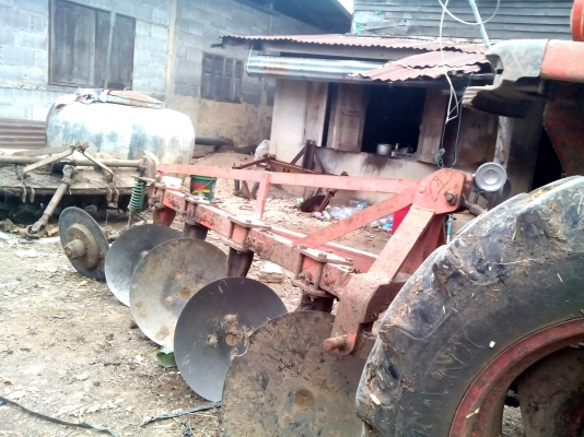 ขายผาน 4 โครงเหล็กหนา 3 นิ้ว ใส่ 34-50 แรง ผานใหญ่