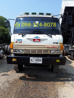 Hino Sumo 227 เครื่องเดิม เกียร์ 3M ดั้มสามมิตรแท้ สโลว์กลาง มีระบบลากพ่วง ยางดี คัทซีสวย แอร์ครบ พร้อมใช้งาน เล่มพร้อมโอน
