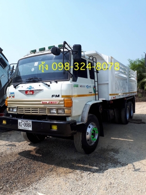 Hino Sumo 227 เครื่องเดิม เกียร์ 3M ดั้มสามมิตรแท้ สโลว์กลาง มีระบบลากพ่วง ยางดี คัทซีสวย แอร์ครบ พร้อมใช้งาน เล่มพร้อมโอน