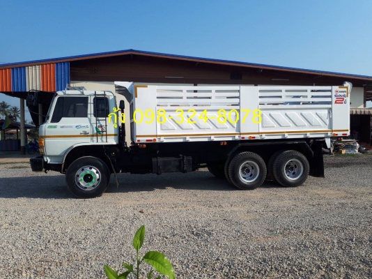 Hino Sumo 227 เครื่องเดิม เกียร์ 3M ดั้มสามมิตรแท้ สโลว์กลาง มีระบบลากพ่วง ยางดี คัทซีสวย แอร์ครบ พร้อมใช้งาน เล่มพร้อมโอน