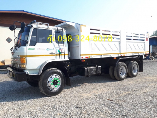 Hino Sumo 227 เครื่องเดิม เกียร์ 3M ดั้มสามมิตรแท้ สโลว์กลาง มีระบบลากพ่วง ยางดี คัทซีสวย แอร์ครบ พร้อมใช้งาน เล่มพร้อมโอน