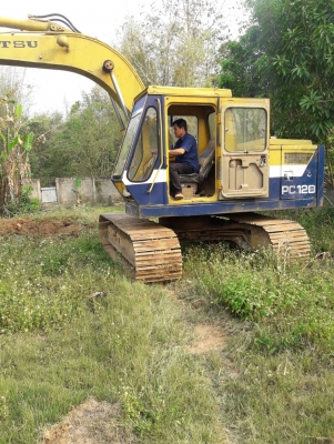 ขายรถแบคโฮ Komatsu Pc120 รุ่น 2