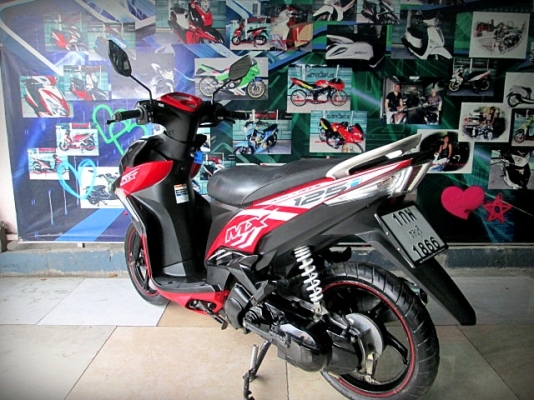 MIO 125 i mx สีขาวดำแดง รุ่นท็อบล้อแมกซ์ เครื่องยนต์เดิมๆ 26900 MIO 125 i mx สีขาวดำแดง รุ่นท็อบล้อแมกซ์ เครื่องยนต์เดิมๆ 26900