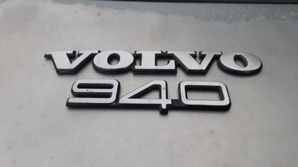 เพลทโลโก้ VOLVO 940