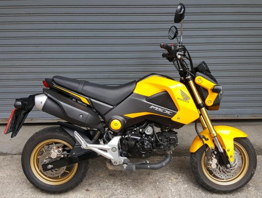 ขออนุญาตขาย HONDA MSX 125 เลขไมล์ 3,XXX KM ทะเบียนกรุงเทพ ฟรีค่าโอน