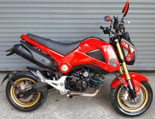 ขออนุญาตขาย HONDA MSX 125เลขไมล์ 5,XXX KM รุ่นล้อทอง ฟรีค่าโอน