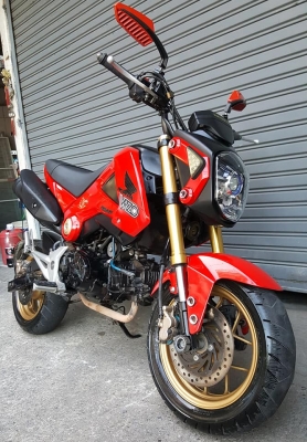 ขออนุญาตขาย HONDA MSX 125เลขไมล์ 5,XXX KM รุ่นล้อทอง ฟรีค่าโอน