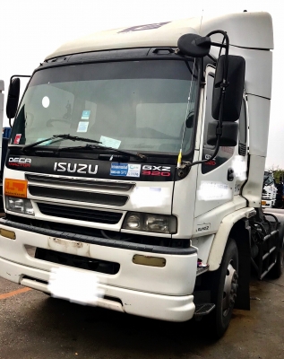 10ล้อหัวลาก ISUZU DECA 320 ปี51 Maxload พร้อมใช้งาน
