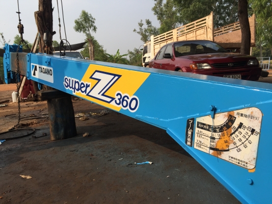 Tadano superZ360 เครนท้องวี 3.6ตัน 4ปลอก3ชัก สวยๆ อุปกรณ์ครบๆ