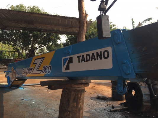 Tadano superZ360 เครนท้องวี 3.6ตัน 4ปลอก3ชัก สวยๆ อุปกรณ์ครบๆ