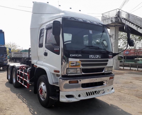 หัวลาก Isuzu เครื่อง 320 ปี 49 พ.ย.(แม็คโหลดแท้) ยางเรเดียลเต็ม กระทะแม็คทุกใบ สวยเดิมพร้อมใช้งาน