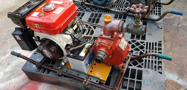 ปั้มน้ำหอยโข่ง สตาร์ท 2 ระบบ 8 แรง