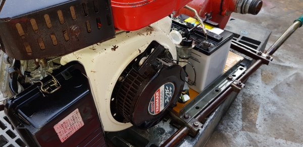 ปั้มน้ำหอยโข่ง สตาร์ท 2 ระบบ 8 แรง