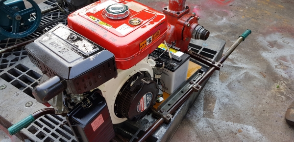 ปั้มน้ำหอยโข่ง สตาร์ท 2 ระบบ 8 แรง