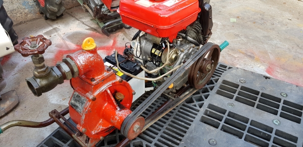 ปั้มน้ำหอยโข่ง สตาร์ท 2 ระบบ 8 แรง