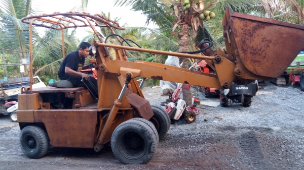 รถตัก TCM เก่านอกพร้อมใช้ เอกสารอินวอย