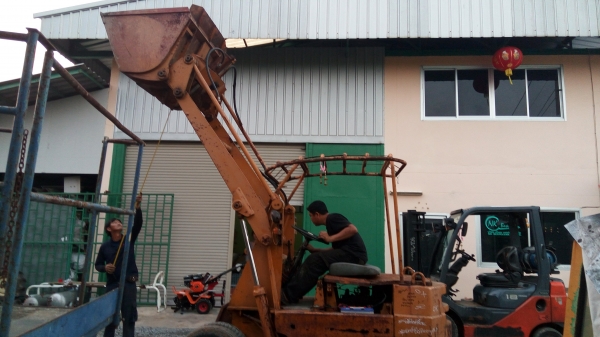 รถตัก TCM เก่านอกพร้อมใช้ เอกสารอินวอย