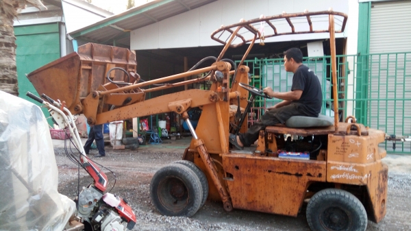 รถตัก TCM เก่านอกพร้อมใช้ เอกสารอินวอย