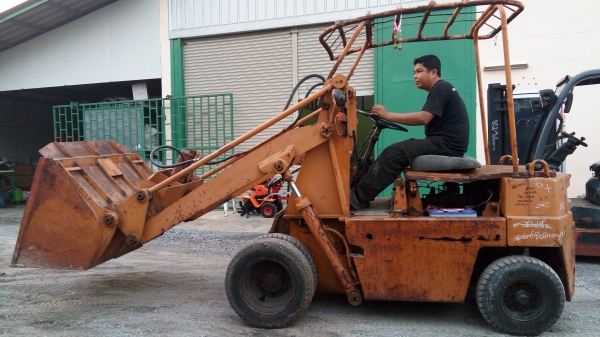 รถตัก TCM เก่านอกพร้อมใช้ เอกสารอินวอย