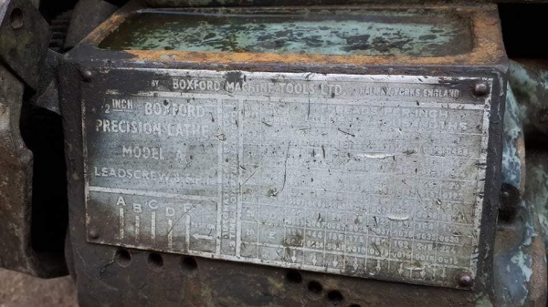 เครื่องกลึงเล็ก BOXFORD made in england