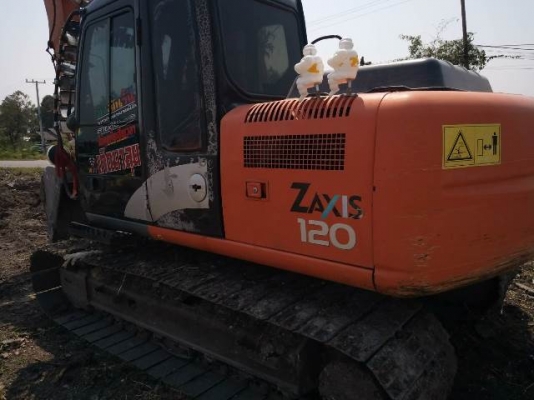 ZX120รถขุดขนาด120ทำงานปกติราคาน่าสน มีมาให้ช็อปอีกแล้วครับท่าน@1,350,000บาท สนใจโทรเลย ☎ 081-989-1989 + ID LINE