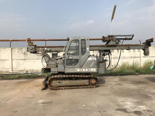 รถเจาะเสาเข็ม NIPPON SHARYO รุ่น NB70 จากญี่ปุ่น