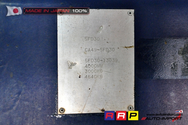 ขายรถโฟล์คลิฟท์มือสอง TOYOTA รุ่น 5FD30-13039 นำเข้าจากประเทศญี่ปุ่น 100\% ไม่เคยใช้งานในไทย ขายรถโฟล์คลิฟท์มือสอง TOYOTA รุ่น 5FD30-13039 นำเข้าจากประเทศญี่ปุ่น 100\% ไม่เคยใช้งานในไทย
