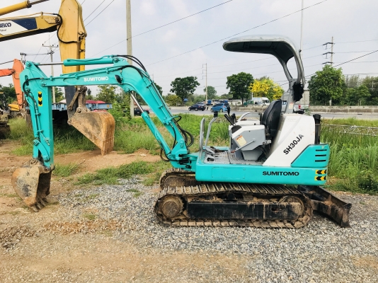 ขาย SUMITOM SH30JA ปั๊มเฟือง3ตอน มีใบมีมีด มีไลนหัวเจาะ รถพร้อมใช้งาน