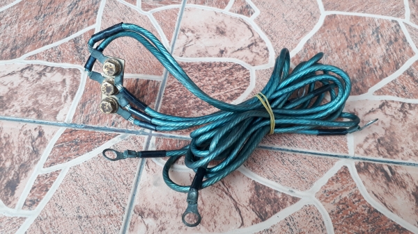 สายกราวน์วายญี่ปุ่นสีเขียว EARTHING POWER CABLE