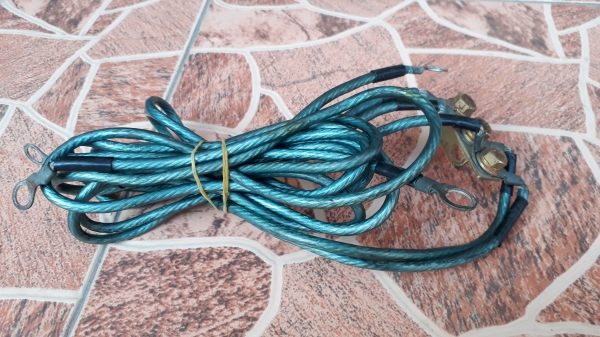 สายกราวน์วายญี่ปุ่นสีเขียว EARTHING POWER CABLE